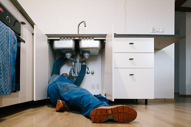 Professional Leak Detection technician working in Cedar Grove, WI